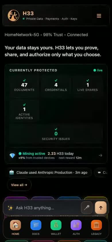 Approve any sign-in from your phone. Cryptographically.